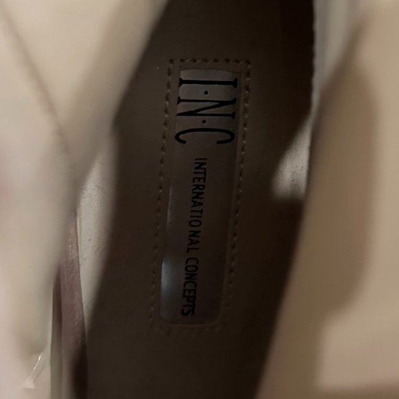 INC Rose Gold/Pink Lace Heels- Satin Fabric-Size 10 - Picture 13 of 13